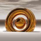 Golden Circle I Art Print