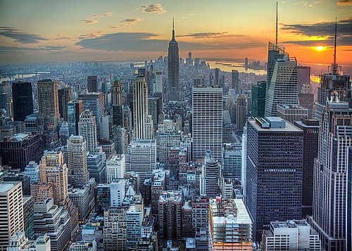 New Years Eve Cityscapes Print