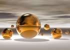 Golden Bowl II Art Print