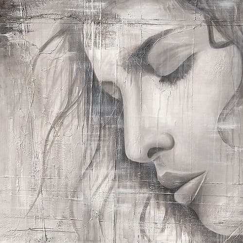 Face II Art Print by Karo Godles