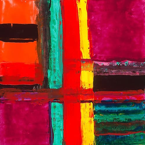 Vacances a Miami Art Print by MAXWELL