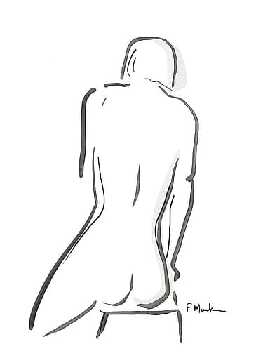 Sophy Art Print by Frederique Marteau