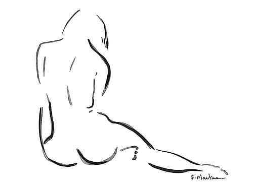 Lilly Art Print by Frederique Marteau