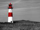 Leuchtturm Sylt Art Print