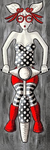 En Balade Humourous Print