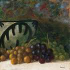 Triptyque poires III Kitchen Print