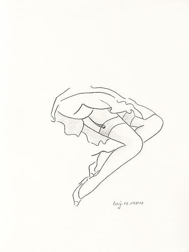 Serie Beine I Art Print