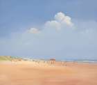 A Day on the Beach├é┬á Art Print
