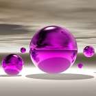 Purple Bowl Art Print