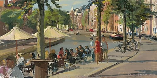 City View Groningen Art Print