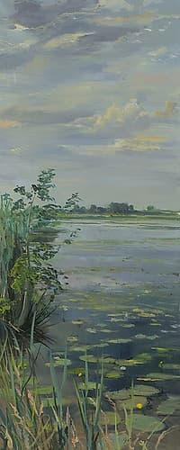 Water Lilies Earnewald I Art Print