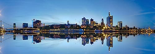 Frankfurt - Panorama Cityscapes Print