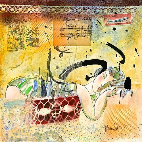Le voyage en partage Art Print