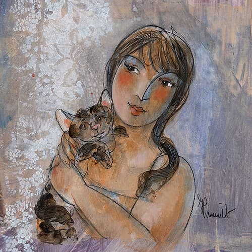 Les inseparables Art Print