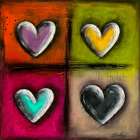 Coeurs en Couleurs I Pop Culture Print