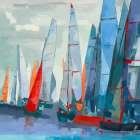 Barcolana Art Print