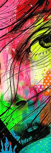 Tina II Art Print by Lise Lemahieu