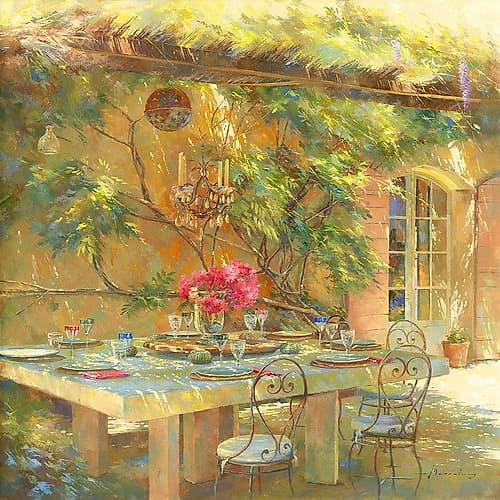 Le goût du Sud Art Print
