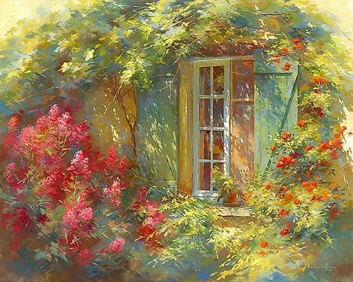 Charme Provencale Art Print