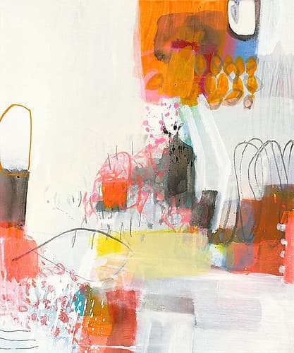 Weite Kreise Art Print by Jenny Schafer