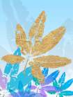Goldnes Sommerblau III Art Print