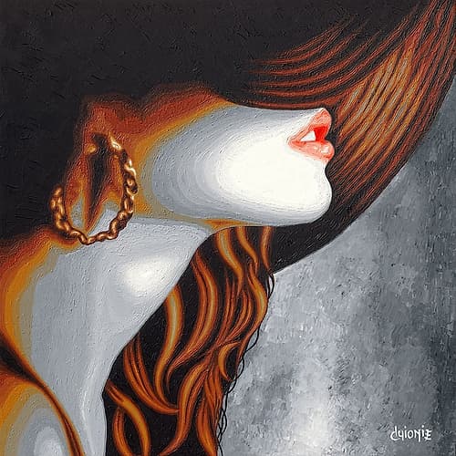 Mysterieuse Boucle Art Print