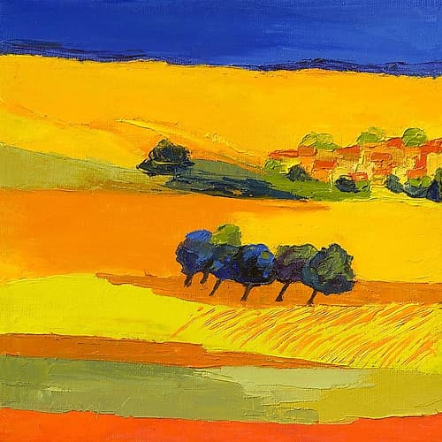 Reflets dete Landscape Print