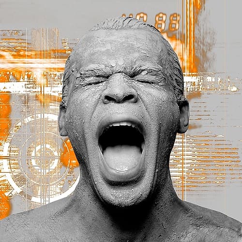 The Voice Figurative Print