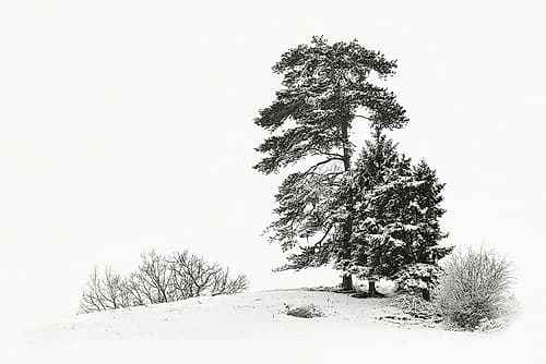 Solitar II Nature Print