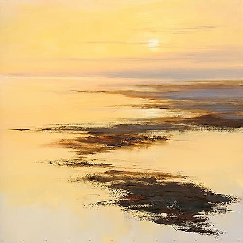 November on Terschelling Landscape Print