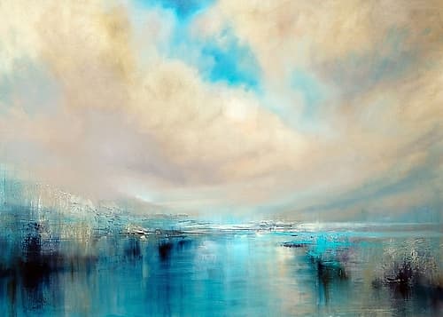 Angekommen Landscape Print